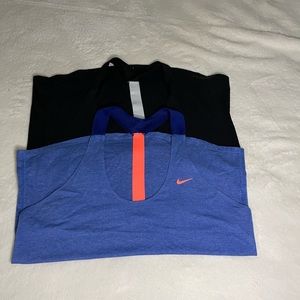 Nike razorback tops